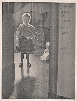 PORTRAIT: MAYNARD P. WHITE AD1901 (Original Photogravure from CAMERA NOTES, July 1902)