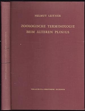 Zoologische Terminologie beim älteren Plinius