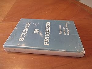 Science In Progress. Third Series (Including) Galaxies (By Harlow Shapley), The Problem Of The Ex...