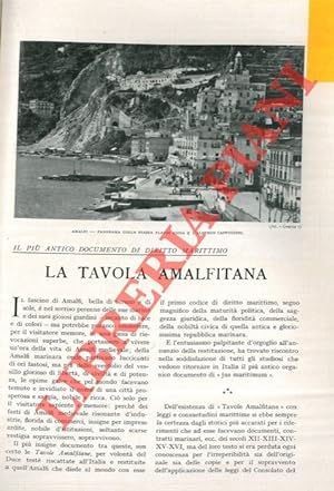 Il più antico documento di diritto marittimo. La Tavola Amalfitana.