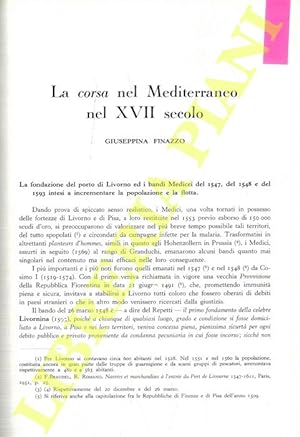 La corsa nel Mediterraneo nel XVII secolo.