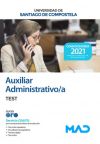 Auxiliar Administrativo/a. Test. Universidad de Santiago de Compostela