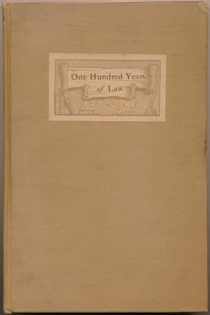 One Hundred Years of Law: An Account of the Law Office Which John T. Stuart Founded in Springfiel...