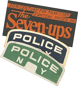 Archive of New York Police memorabilia relating to the filming of "The French Connection," 1971, ...