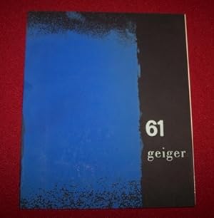 Rupprecht Geiger 61 Galerie Otto Stangl, Munchen, Ausstellung vom 5. Mai bis 9. Juni 1961