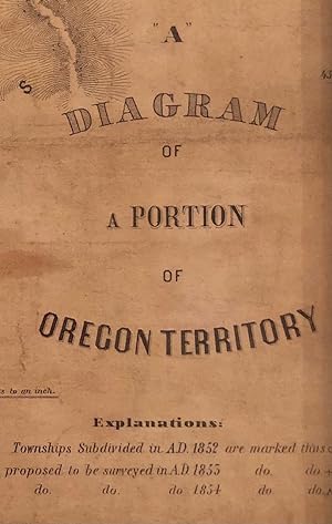 The Genesis of Mass Migration to the Pacific Northwest: A Diagram of a Portion of Oregon Territor...