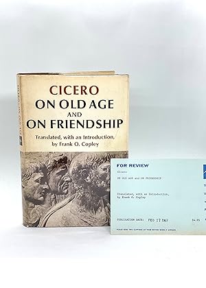 On Old Age and On Friendship (First Edition, Review Copy)