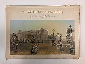 Views of St. Petersburg - A Portfolio of 24 Water-colours by V. Sadovnikov