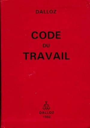Code du travail 1992 - Collectif
