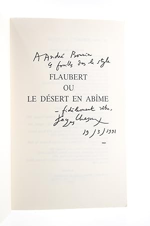 Flaubert ou le Désert en Abîme