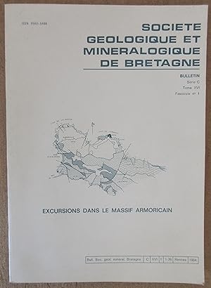 Société Géologique et Minéralogique de Bretagne : Excursions dans le Massif Armoricain [ Bulletin...