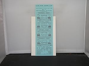 Clyde River Steamer Club - Souvenir Facsimile of North British Ticket as used in 1888, issued as ...