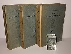 Cours d'analyse mathématique. Cinquième - Sixième édition. Paris. Gauthier-Villars. 1933-1942.