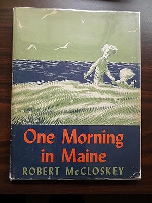One Morning in Maine *Caldecott Honor, signed Bookplate laid in