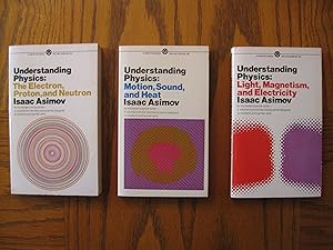 Isaac Asimov Understanding Physics Set of Three (3) Paperback Book Lot, including: Motion, Sound,...