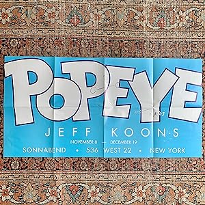 Jeff Koons Popeye Poster Sonnabend Gallery