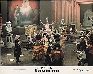 Fellini's Casanova (Four color still photographs for the US release of the 1976 Italian film)