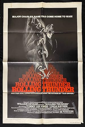 Rolling Thunder One Sheet Movie Poster 1977 William DeVane