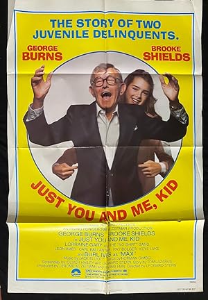 Just You And Me Kid One Sheet Movie Poster 1979 George Burns
