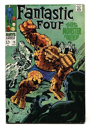 FANTASTIC FOUR #79 1968-ANDROID MAN-THING-JACK KIRBY AR FN