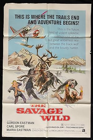 The Savage Wild One Sheet Movie Poster 1970