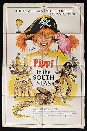Pippi In The South Seas One Sheet Movie Poster
