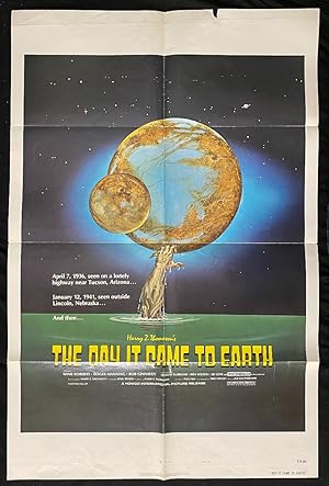 The Day It Came To Earth One Sheet Movie Poster 1977