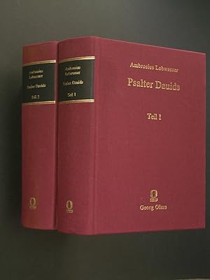 Der Psalter deß Königlichen Propheten Dauids [Psalter of the Royal Prophet David][two volumes, co...