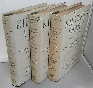 Kilvert's Diary. Selections Chosen, Edited and Introduced by William Plomer. 1 January 1870 - 13 ...