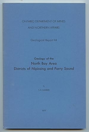 Geology of the North Bay Area, Districts of Nipissing and Parry Sound
