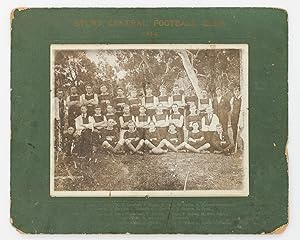 A vintage photograph of the 'Sturt Central Football Club 1914'