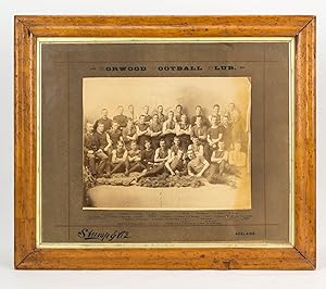 A vintage photograph of the 'Norwood Football Club. Premiers of SA, Jubilee Year, 1887'
