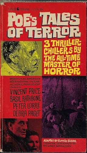 POE'S TALES OF TERROR; 3 Thriller-Chillers by the All-Time Master of Horror