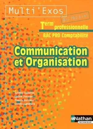 Communication & organisation Term Bac pro Comptabilit? - Juliette Caparros