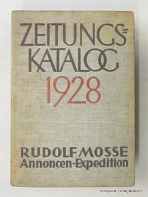 Herausgegeben von der Annoncen-Expedition Rudolf Mosse. (54. Auflage). Berlin (1927). 4to. Mit za...