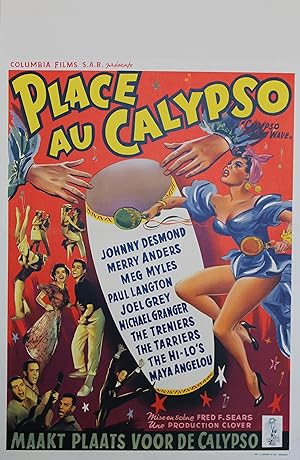 "CALYPSO HEAT WAVE" PLACE AU CALYPSO / Réalisé par Fred F. SEARS en 1957 avec Johnny DESMOND, May...