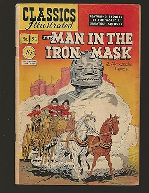 The Man in the Iron Mask Classics Illustrated #54