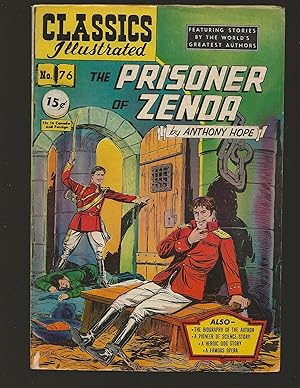 The Prinsoner of Zenda Classics Illustrated #76