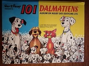 101 dalmatiens album en relief Livre pop up 1978 - - Enfantina D après Walt Disney