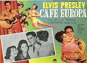 "G.I. BLUES / CAFE EUROPA " CAFÉ EUROPA EN UNIFORME / Réalisé par Norman TAUROG en 1960 avec Elvi...