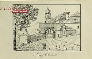 "Gumpoldskirchen". Aus Vincenz Darnaut: Historische und topographische Darstellung der Pfarren, S...