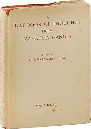 A Day Book of Thoughts from Mahatma Gandhi. With a foreword by Rajendra Prasad