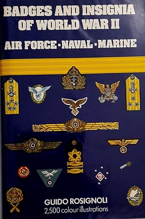 Badges and Insignia of World War II. Air Force. Naval. Marine.