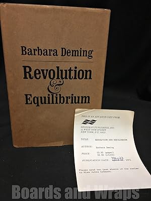 Revolution and Equilibrium