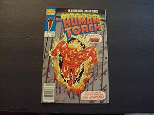 Saga Of The Original Human Torch #1 Of 4 Copper Age Marvel Comics