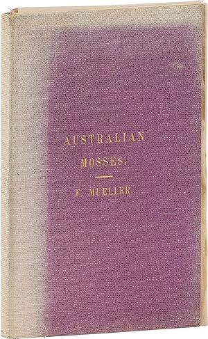 Analytical Drawings of Australian Mosses. I. Fascicle