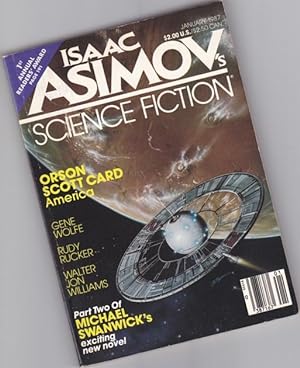 Isaac Asimov's Science Fiction - January 1987 - The Peace Spy, America, Wolf Time, Vacuum Flowers...
