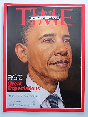 TIME MAGAZINE-JANUARY 26, 2009 (PRESIDENT BARACK OBAMA INAUGURATION PREVIEW ISSUE)