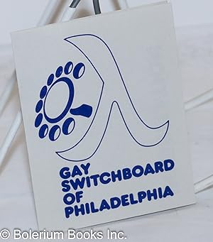 Gay Switchboard of Philadelphia [pocket leaflet]