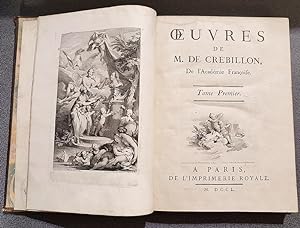 Oeuvres de M. de Crébillon (2 volumes)